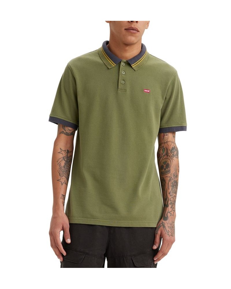 Men's Housemark Short Sleeve Polo Shirt Green $18.90 Polo Shirts