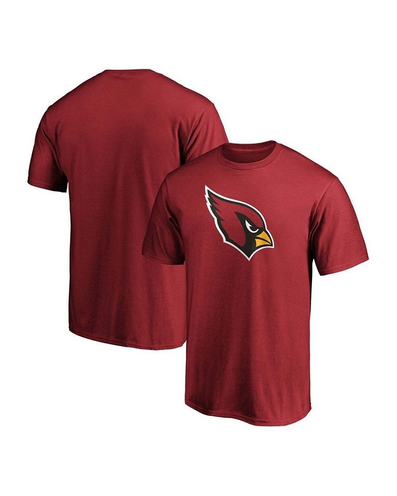 Men's Cardinal Arizona Cardinals Primary Logo Team T-shirt $17.10 T-Shirts