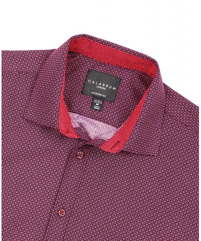 Men's Regular Fit Performance Wrinkle Free Dress Shirt PD06 $11.52 Dress Shirts