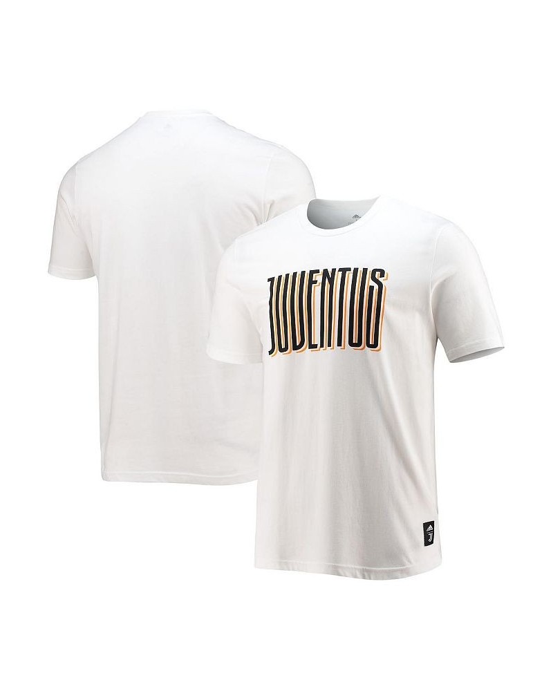 Men's White Juventus Street Graphic T-shirt $21.19 T-Shirts