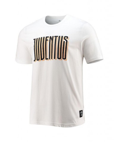 Men's White Juventus Street Graphic T-shirt $21.19 T-Shirts