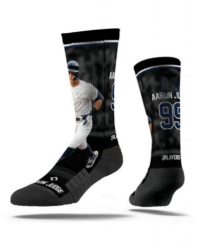 Men's and Women's Aaron Judge New York Yankees Walk Off Premium Full Sub Crew Socks $15.68 Socks