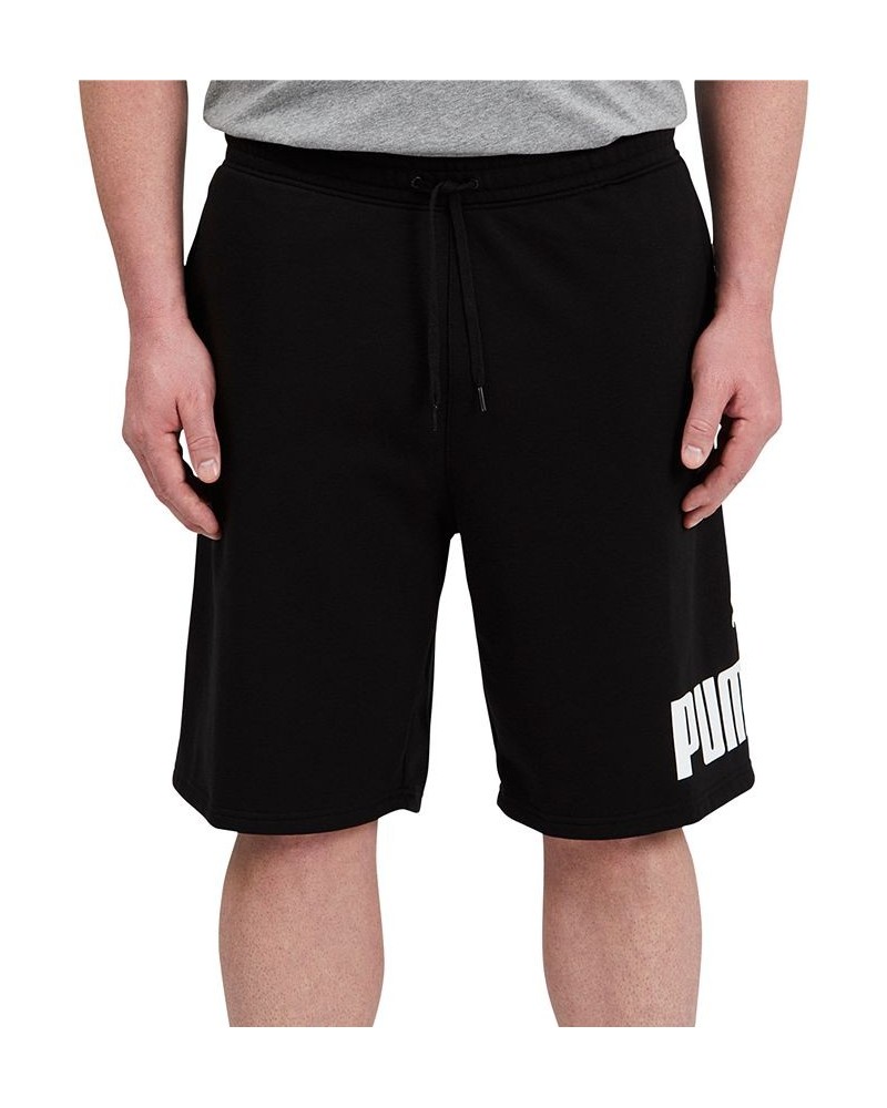 Men's Elastic Drawstring 10" Shorts Black $14.56 Shorts