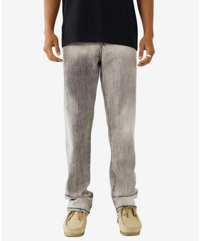 Men's Ricky Flap Super T Straight Jeans Gray $49.04 Jeans