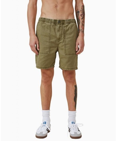 Men's Worker Chino Shorts Green $22.55 Shorts