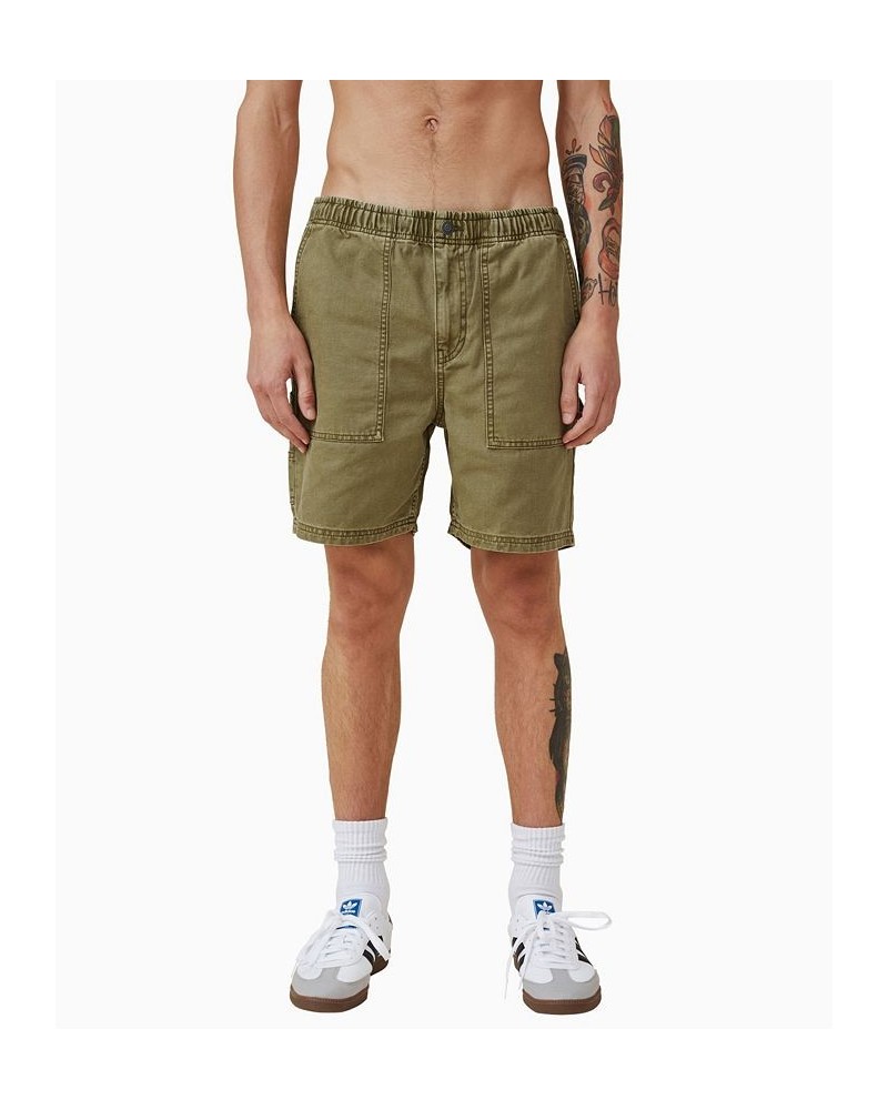 Men's Worker Chino Shorts Green $22.55 Shorts