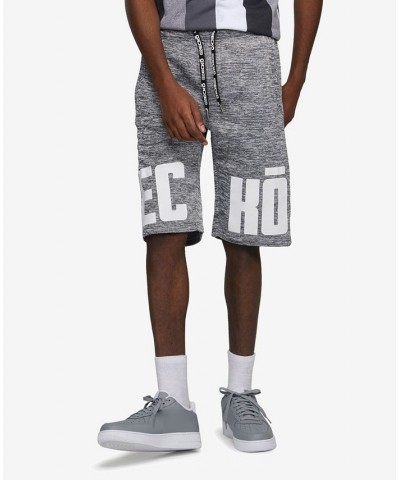 Men's Big and Tall E-C-K-O Fleece Shorts PD01 $24.96 Shorts