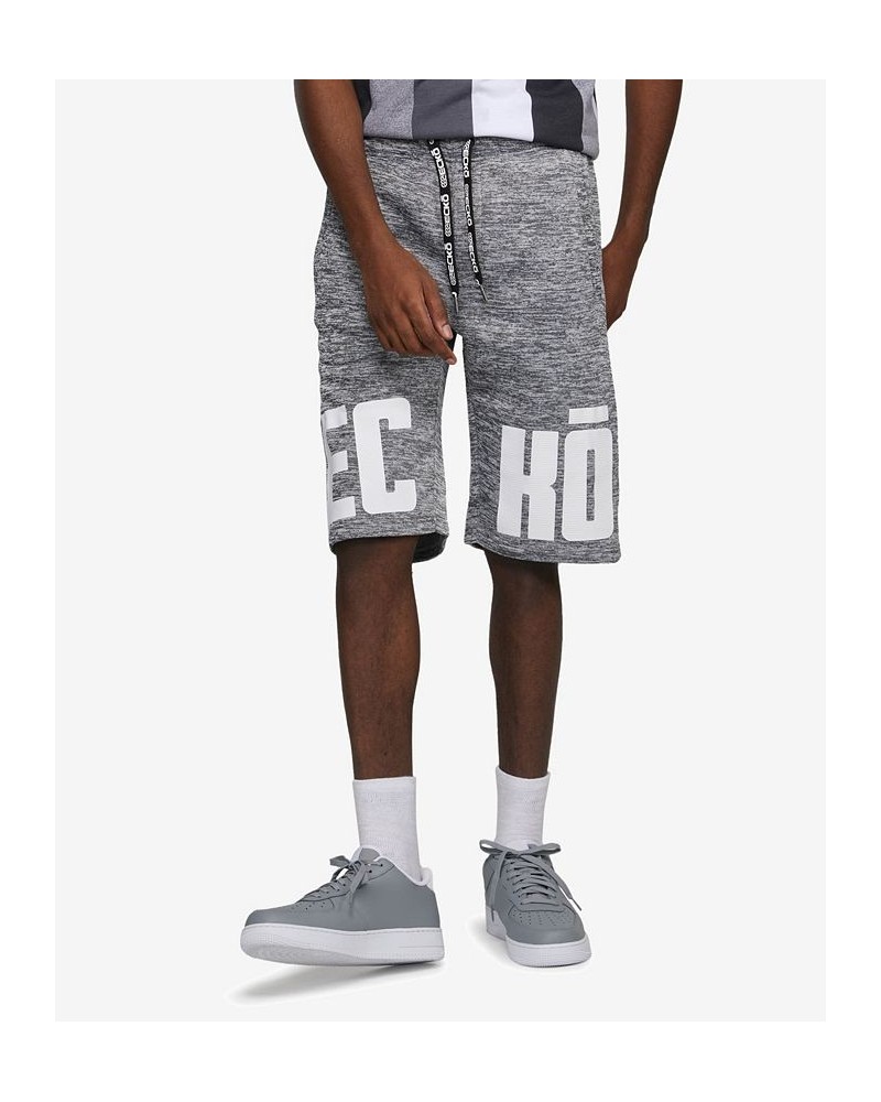 Men's Big and Tall E-C-K-O Fleece Shorts PD01 $24.96 Shorts