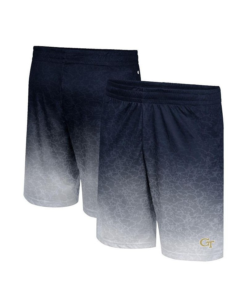 Men's Navy Georgia Tech Yellow Jackets Walter Shorts $19.32 Shorts