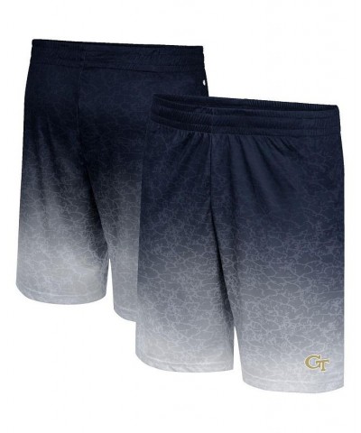 Men's Navy Georgia Tech Yellow Jackets Walter Shorts $19.32 Shorts