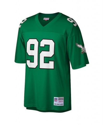 Men's Reggie White Kelly Green Philadelphia Eagles Big and Tall 1990 Retired Player Replica Jersey $64.60 Jersey