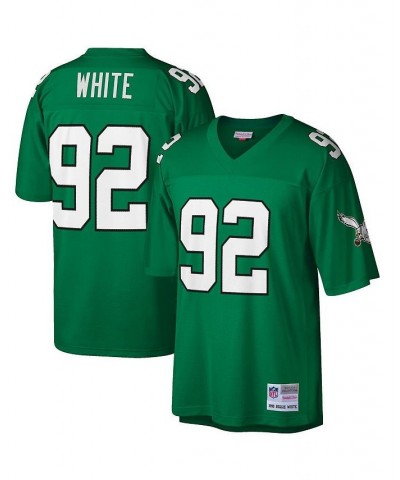 Men's Reggie White Kelly Green Philadelphia Eagles Big and Tall 1990 Retired Player Replica Jersey $64.60 Jersey