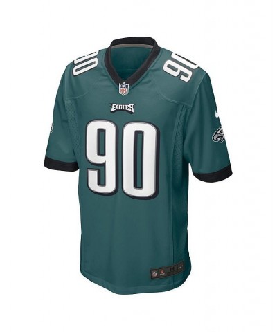 Men's Jordan Davis Midnight Green Philadelphia Eagles 2022 NFL Draft First Round Pick Game Jersey $64.40 Jersey