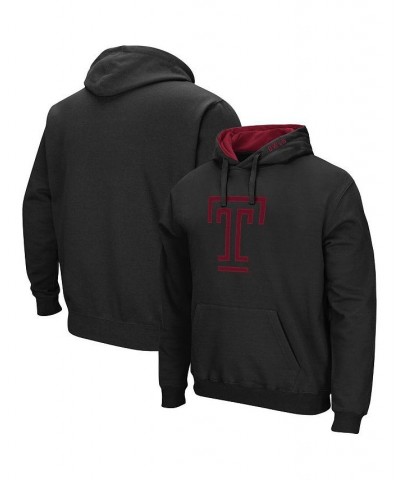 Men's Black Temple Owls Arch and Logo Pullover Hoodie $28.59 Sweatshirt