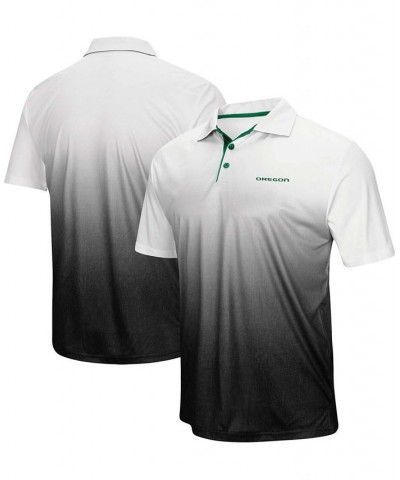 Men's Gray Oregon Ducks Wordmark Magic Polo Shirt $21.19 Polo Shirts