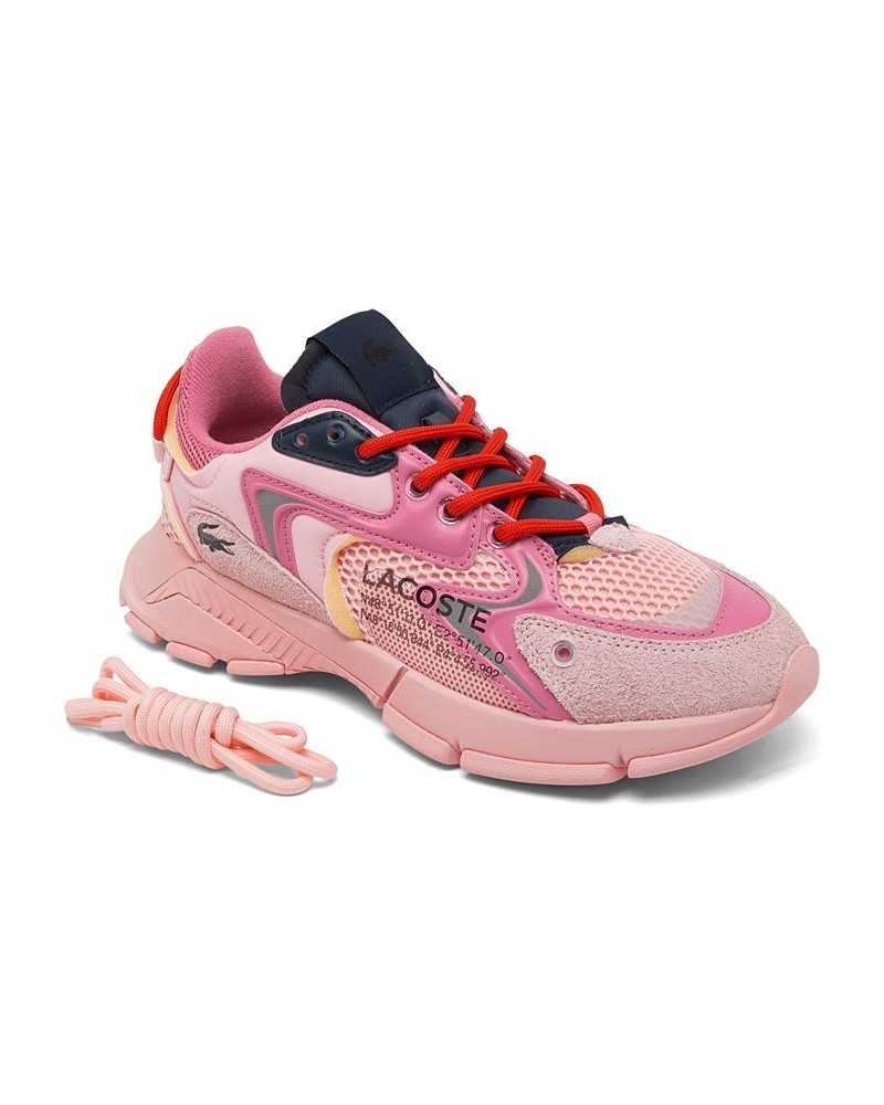 Women's L003 Neo Textile Casual Sneakers Pink $52.20 Shoes