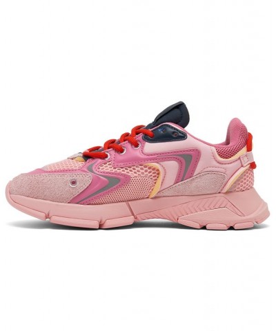 Women's L003 Neo Textile Casual Sneakers Pink $52.20 Shoes