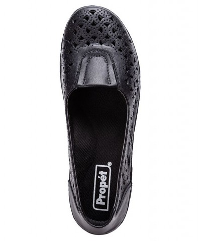 Women's Cabrini Slip-On Flat Shoes Black $51.27 Shoes