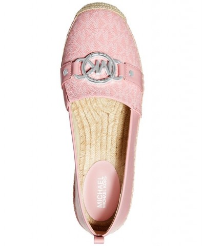 Women's Rory Slip-On Espadrille Flats Pink $58.05 Shoes