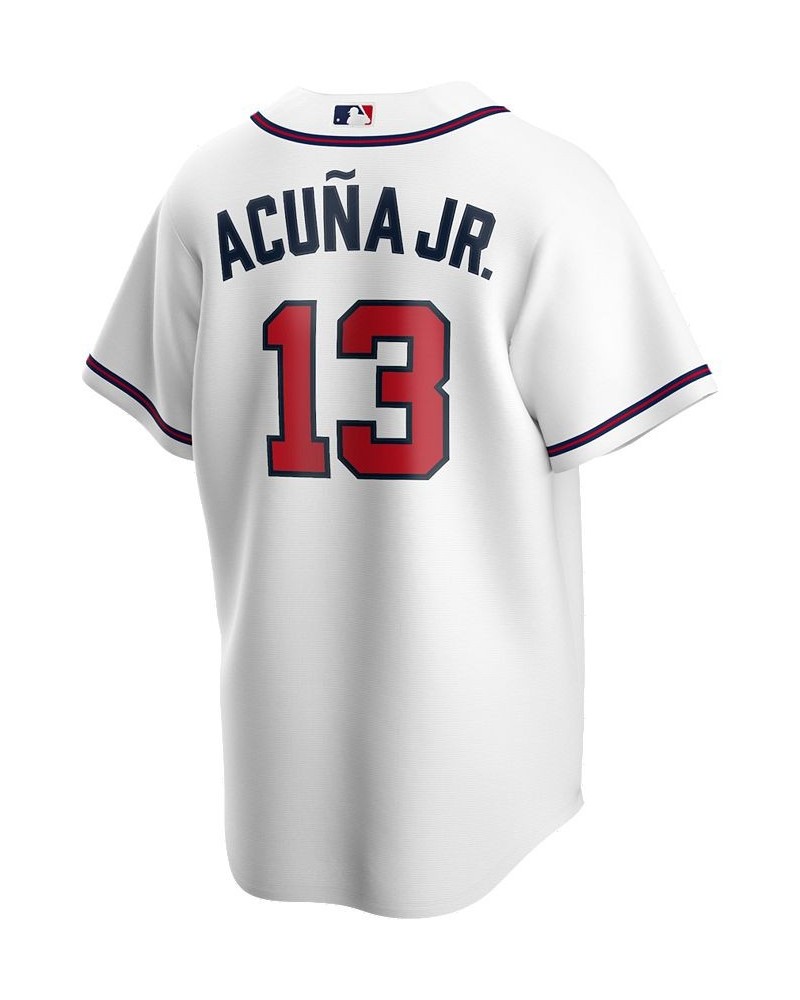 Men's Ronald Acuña Atlanta Braves Official Player Replica Jersey $43.50 Jersey