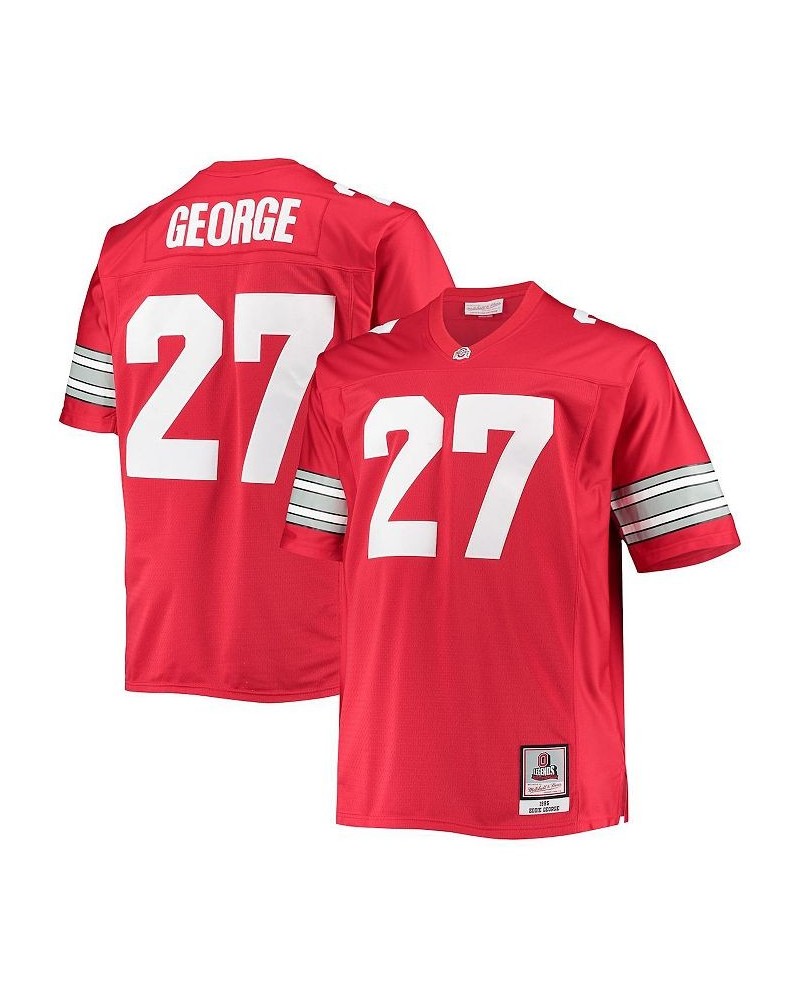 Men's Eddie George Scarlet Ohio State Buckeyes Big and Tall Legacy Alumni Jersey $94.00 Jersey