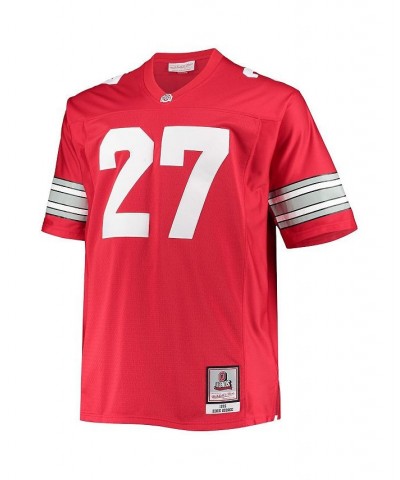 Men's Eddie George Scarlet Ohio State Buckeyes Big and Tall Legacy Alumni Jersey $94.00 Jersey