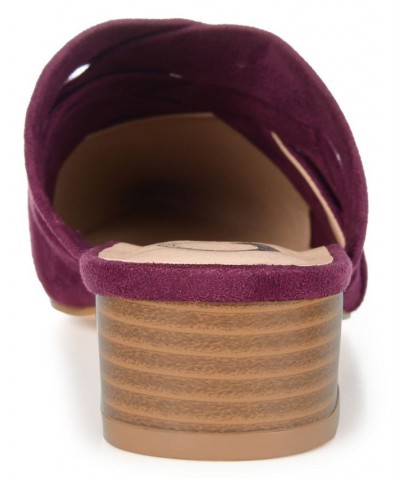 Women's Kalida Mule Purple $33.60 Shoes