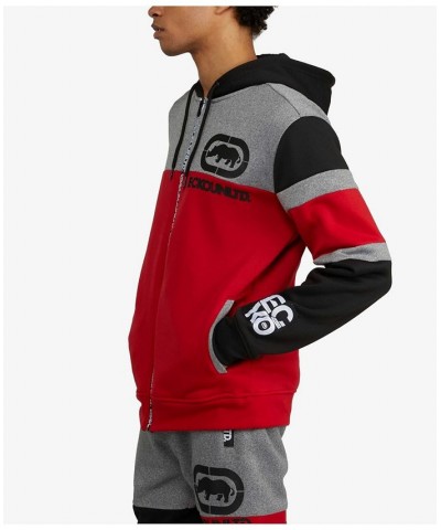 Men's Big and Tall Juggernaut Full-Zip Hoodie Red $37.84 Sweatshirt