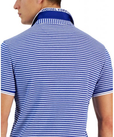 Men's Greenwich Modern-Fit Stripe Polo Shirt PD02 $43.20 Polo Shirts