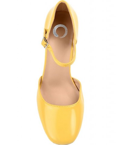 Women's Hesster Heels Yellow $48.00 Shoes