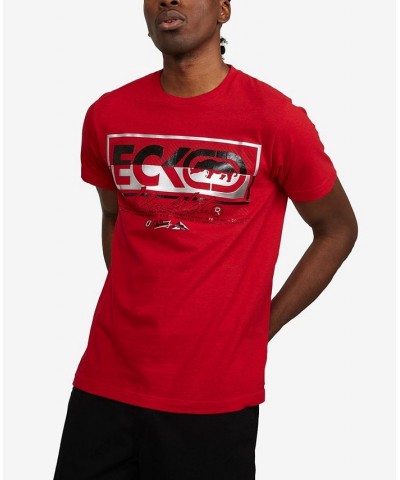 Men's Big and Tall Broadband Graphic T-shirt Red $14.28 T-Shirts