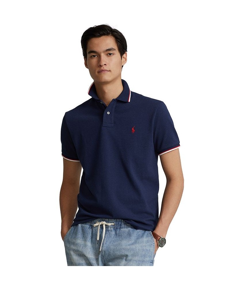 Men's Classic-Fit Mesh Polo Shirt PD03 $41.25 Polo Shirts