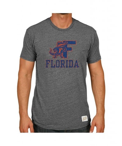 Men's Florida Gators Heather Gray Tri-Blend T-shirt $24.74 T-Shirts