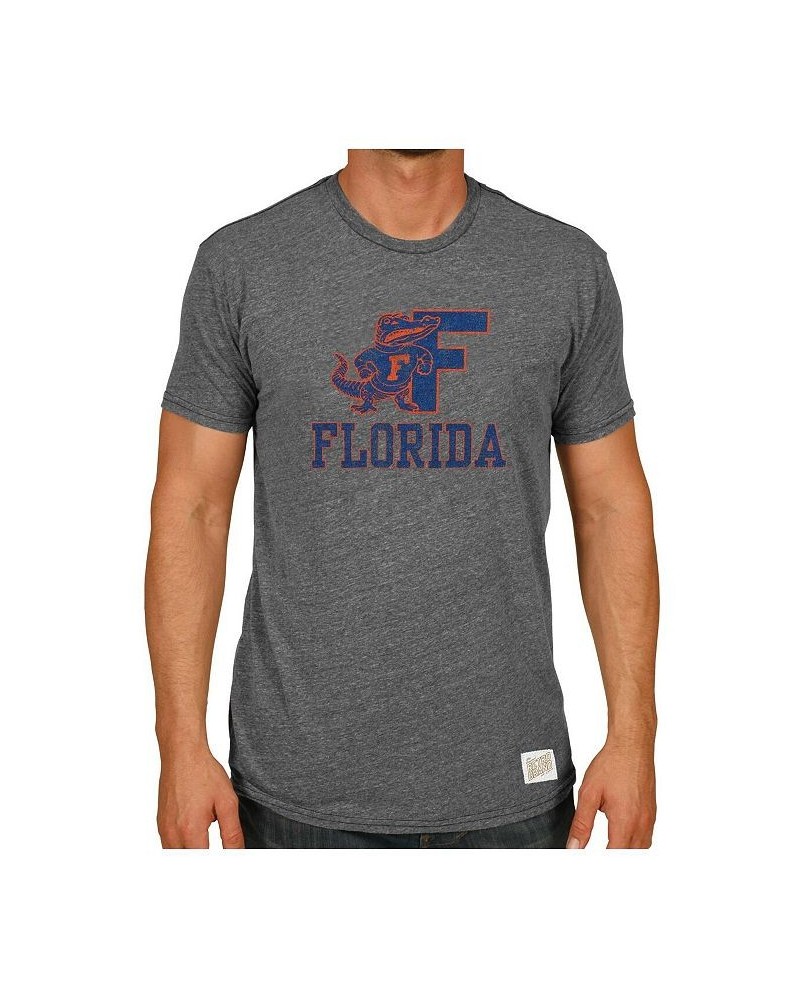 Men's Florida Gators Heather Gray Tri-Blend T-shirt $24.74 T-Shirts