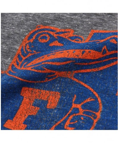 Men's Florida Gators Heather Gray Tri-Blend T-shirt $24.74 T-Shirts