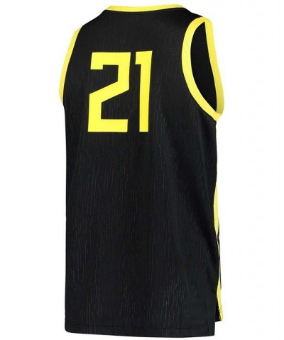 Men's 21 Black Oregon Ducks Team Replica Basketball Jersey $42.50 Jersey