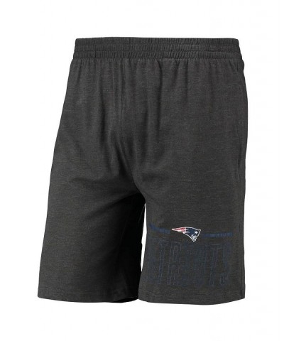 Men's Charcoal, Navy New England Patriots Meter T-shirt and Shorts Sleep Set $24.48 Pajama