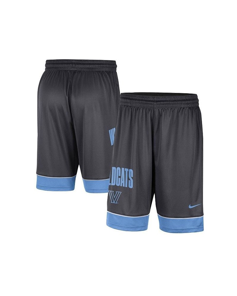 Men's Charcoal, Light Blue Villanova Wildcats Performance Fast Break Shorts $26.54 Shorts