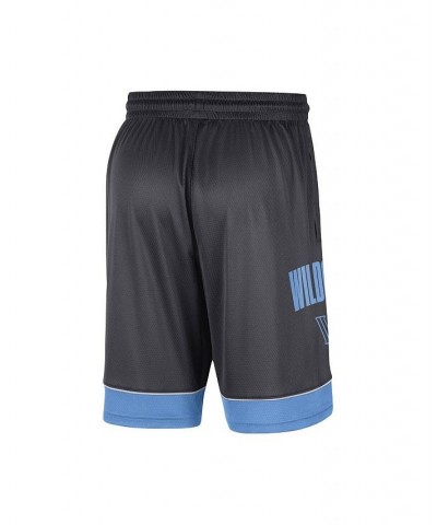 Men's Charcoal, Light Blue Villanova Wildcats Performance Fast Break Shorts $26.54 Shorts