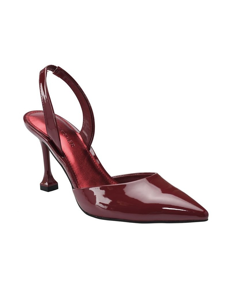 Women's Hadya Pointy Toe Stiletto Dress Pumps PD03 $53.46 Shoes