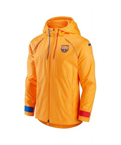 Men's Orange Barcelona All-Weather Full-Zip Jacket $61.25 Jackets