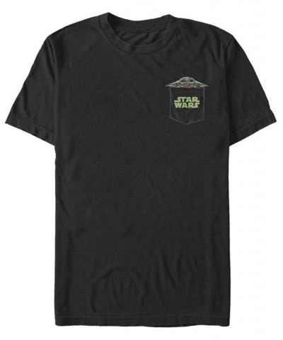 Men's The Child Kanga Alt Short Sleeve Crew T-shirt Black $19.94 T-Shirts