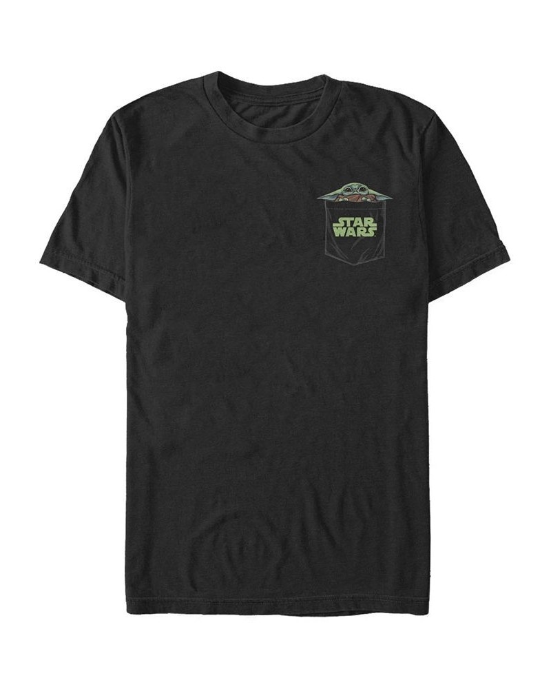 Men's The Child Kanga Alt Short Sleeve Crew T-shirt Black $19.94 T-Shirts