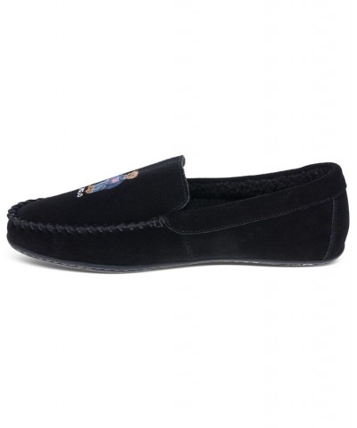 Men's Moccasin Slipper Black $33.00 Shoes