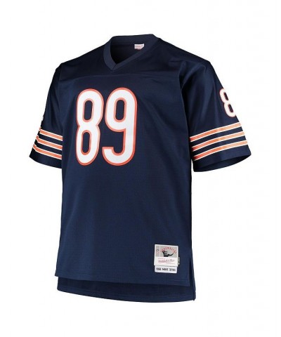 Men's Mike Ditka Navy Chicago Bears Big and Tall 1966 Retired Player Replica Jersey $85.00 Jersey