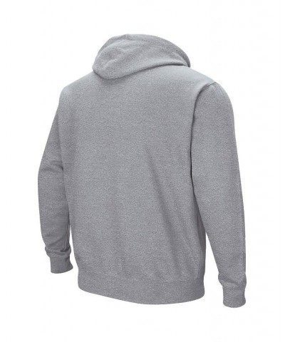 Men's Heathered Gray VCU Rams Arch and Logo Pullover Hoodie $28.59 Sweatshirt