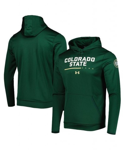 Men's Green Colorado State Rams Wordmark Pullover Hoodie $41.59 Sweatshirt