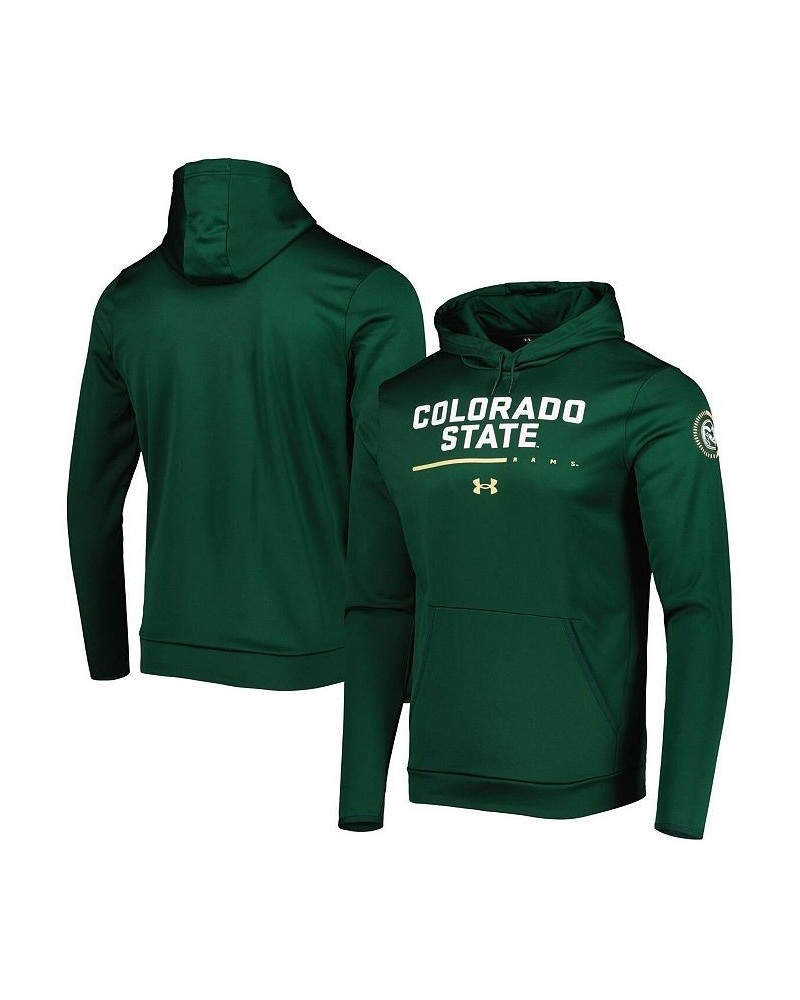 Men's Green Colorado State Rams Wordmark Pullover Hoodie $41.59 Sweatshirt