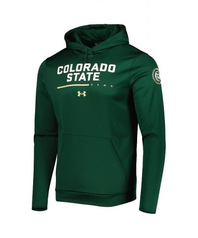 Men's Green Colorado State Rams Wordmark Pullover Hoodie $41.59 Sweatshirt