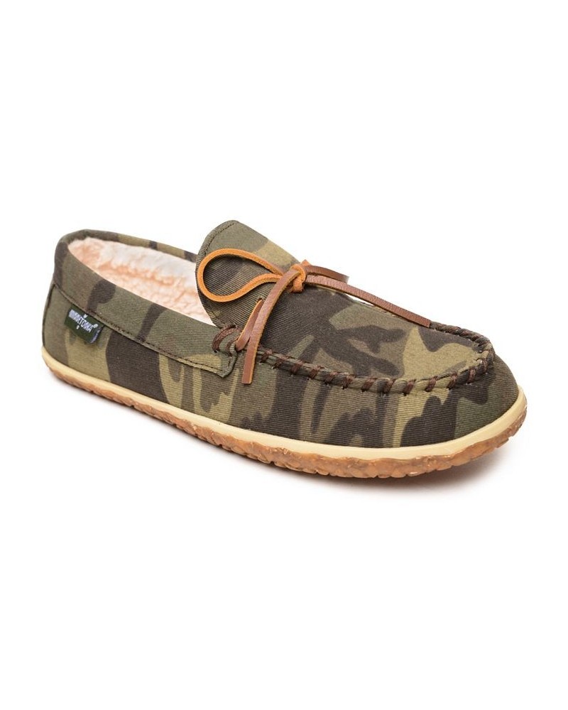 Men's TOMM Moccasin Slippers Green $40.77 Shoes